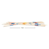 Bs toys mikado - grote stokken - hout - buitenspeelgoed - familiespel - cadeau kind - afbeelding 2