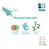 Bs toys houten ladderspel werpspel, 7dlg.
