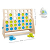 Bs toys mega houten vier bij elkaar spel, 43dlg