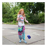 Bs toys diabolo met stokken blauw - afbeelding 3