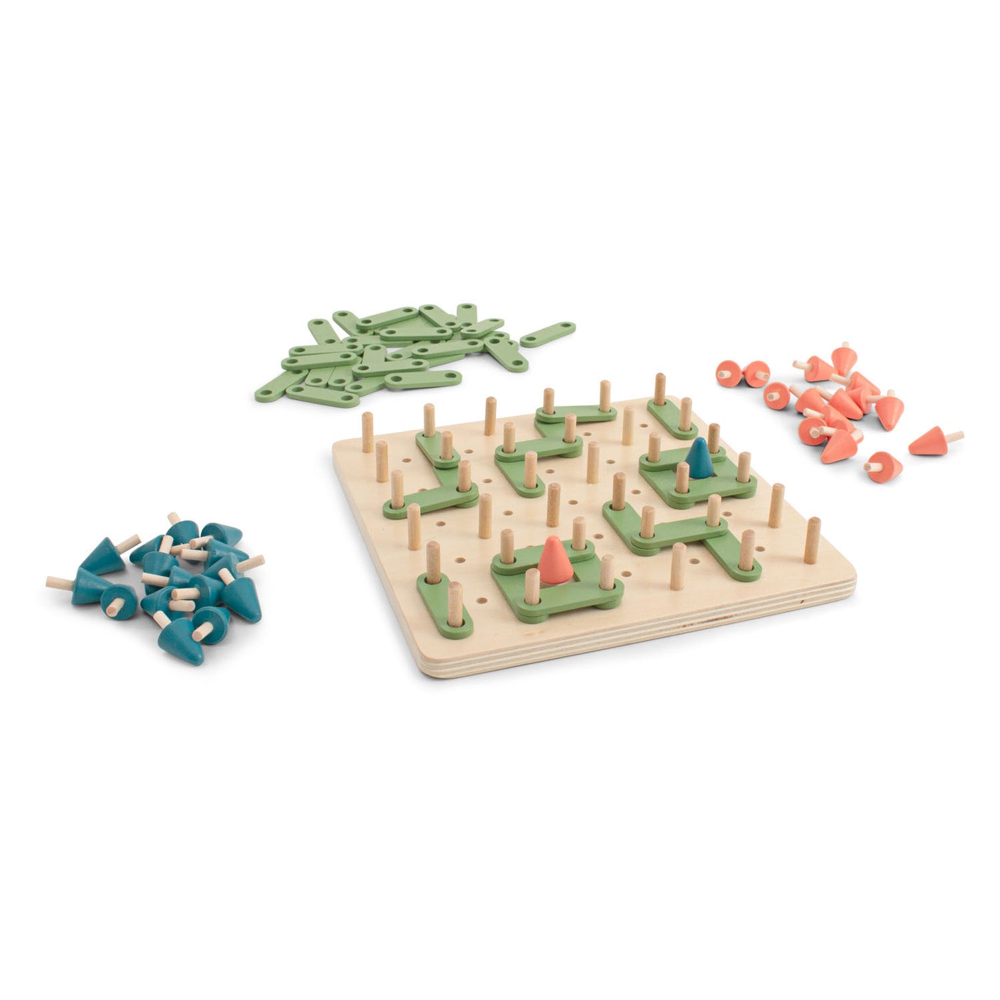 BS Toys Dots Boxes Houten Spel