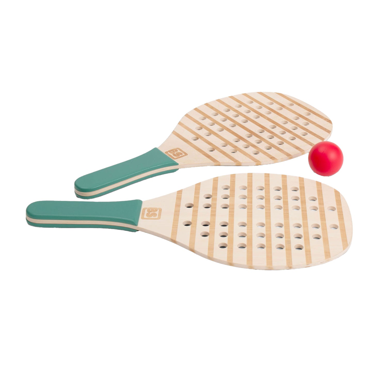 Bs toys houten padel rackets, 3dlg.