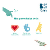 Bs toys houten stelten groen, 2dlg. - afbeelding 3