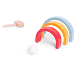 Bs toys houten golfset - buitenspeelgoed voor kinderen - minigolf - midgetgolf - golfset kinderen - buiten speelgoed - buitenspel - buiten spellen - tuin speelgoed - houten speelgoed - cadeau kind - afbeelding 5