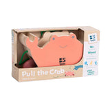Bs toys houten krab met trekkoord - afbeelding 2