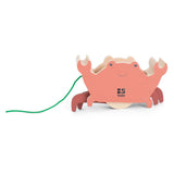 Bs toys houten krab met trekkoord - afbeelding 4