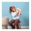 Bs toys thread and code ga519 – houten rijgspel met kaarten touwen