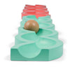 Bs toys houten ballenbaan geef door en speel - 4dlg.