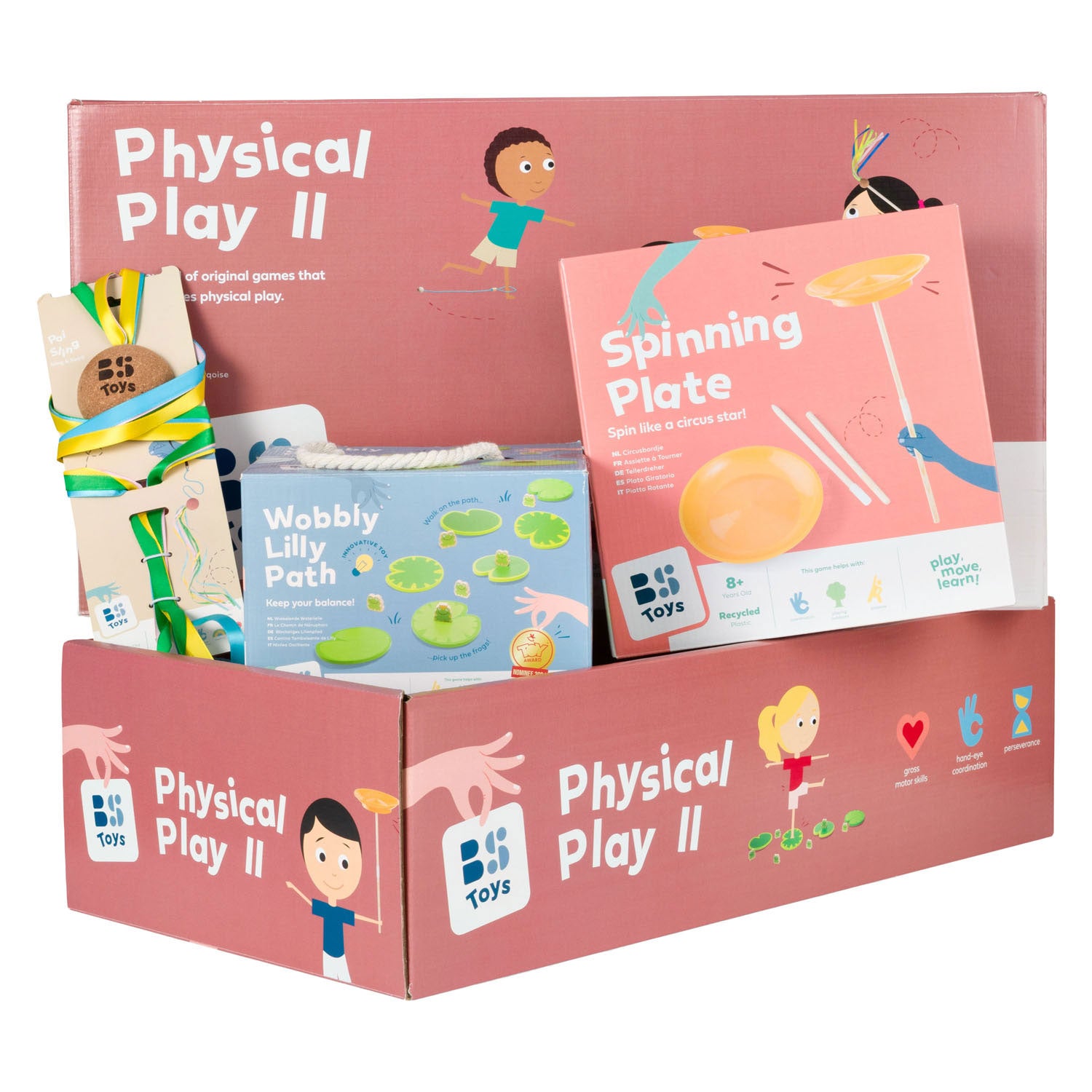 Bs toys fysieke speelset 2 groepspakket - 8dlg.