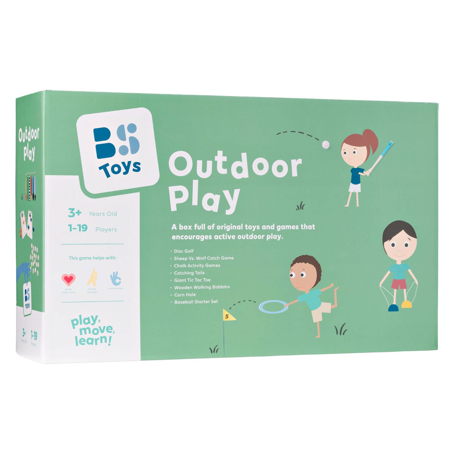 Bs toys buitenspeelset groepspakket - 8dlg.