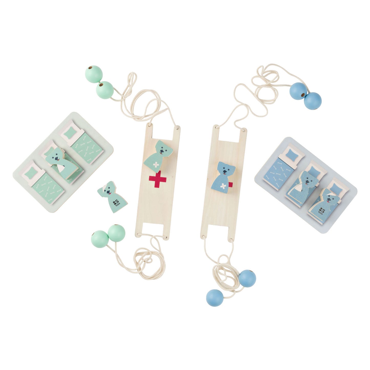 Bs toys – honden reddingsrace – educatief spel – samenwerking behendigheid – vanaf 4 jaar