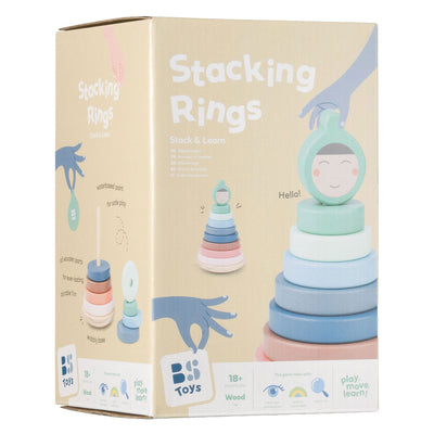 Bs toys houten stapelringen