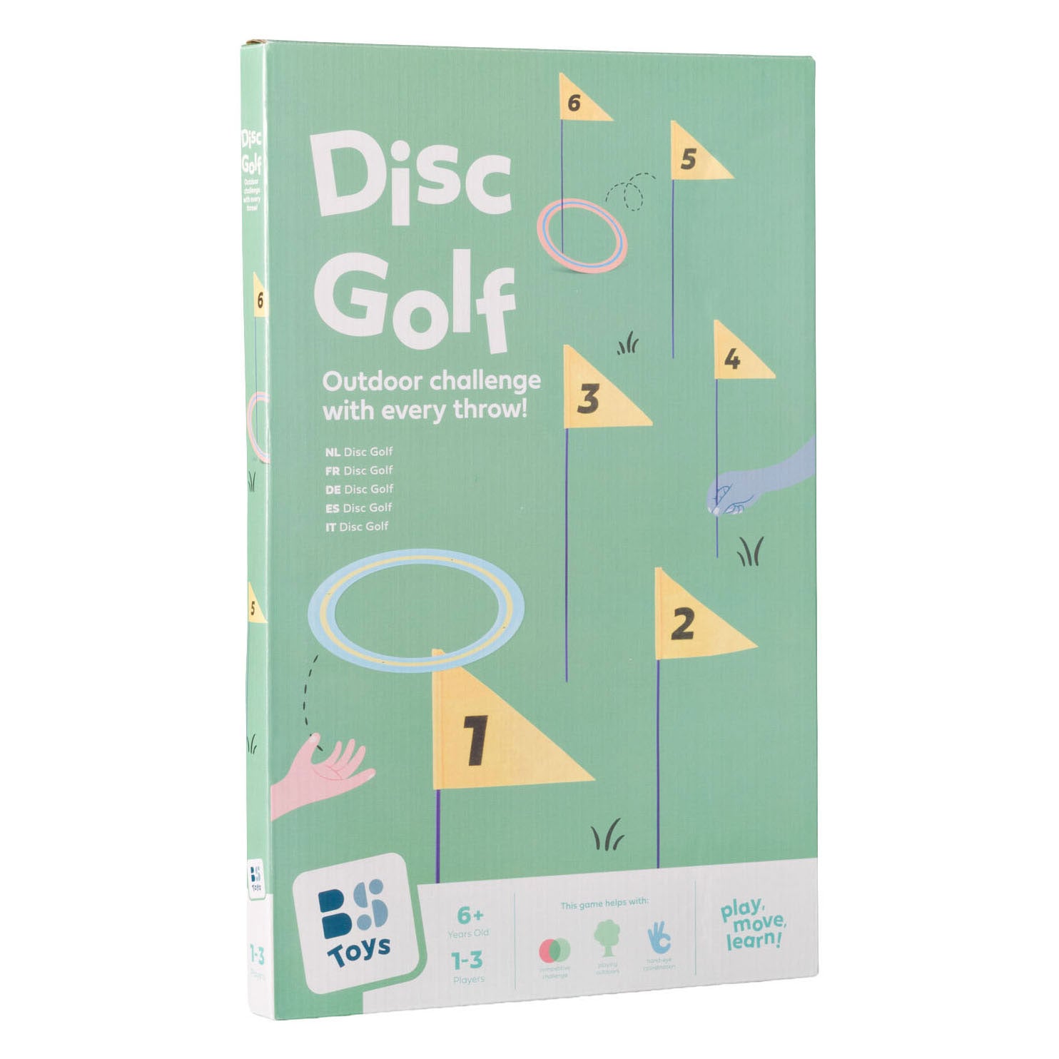 Bs toys discgolfspel - 1-3 spelers