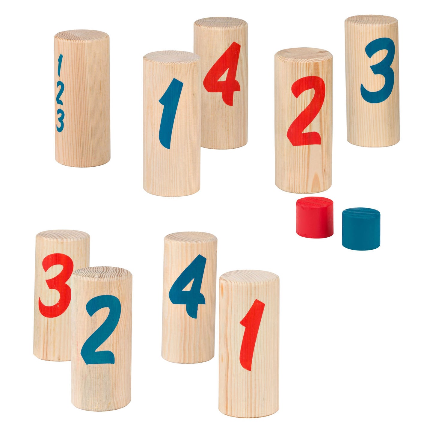 Bs toys – knapsack werpspel – behendigheidsspel voor buiten – vanaf 8 jaar - buitenspeelgoed - familiespel - houten speelgoed - buitenspel