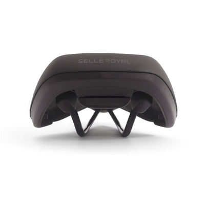 Selleroyal fietszadel selle royal vivo athletic - zwart (werkplaatsverpakking)