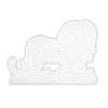 Hama midi strijkkralenbordje - leeuw