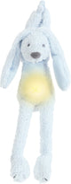 Happy horse konijn richie nachtlampje met rustgevende geluiden 34cm - blauw - baby cadeau
