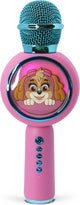 Otl technologies paw patrol skye - draadloze karaoke microfoon voor kinderen - oplichtend led display - speaker - stemvervorming
