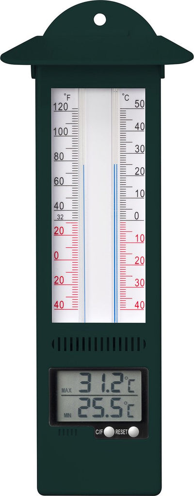 Nature - muurthermometer - min-max - digitaal - thermometer