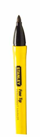 Stanley handgereedschap markeerstift fijne tip zwart - 0-47-316