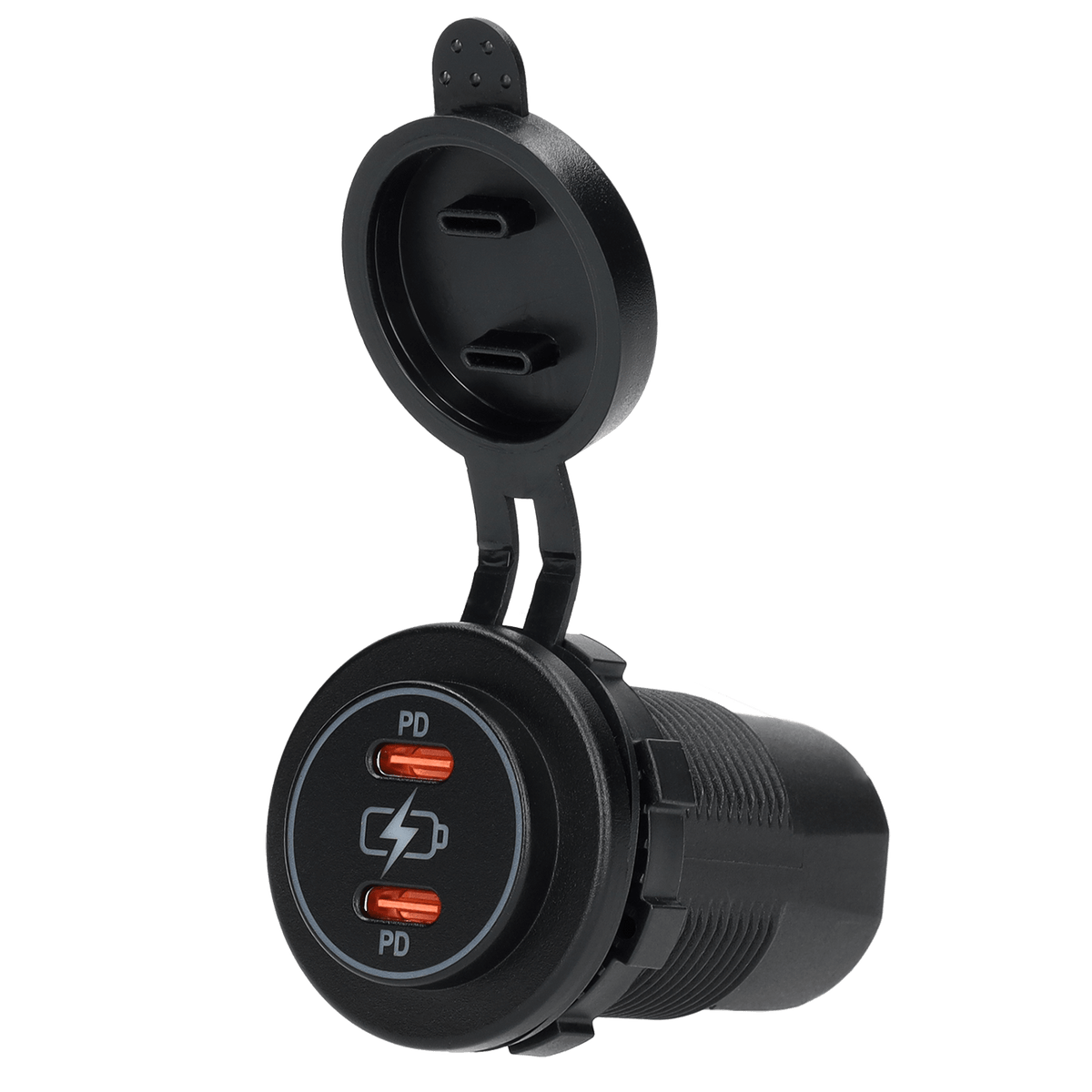 Power line 2x usb-c pd lader