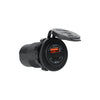 Power line usb lader inbouw met usb-a qc3.0 en usb-c qc4.0