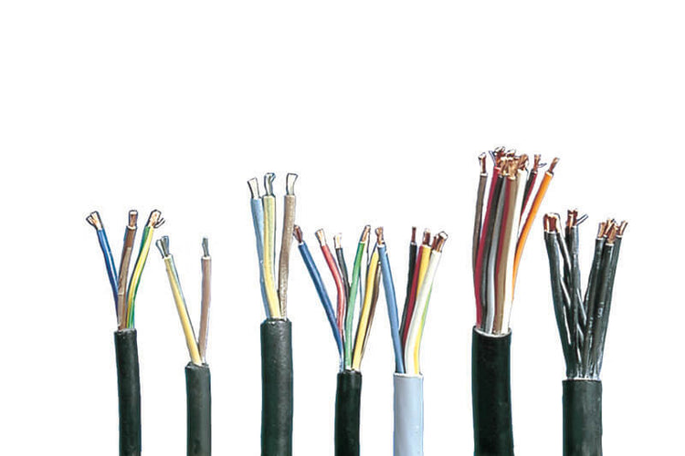 13-aderige kabel 9x 1.5mm² en 4x 2.5mm² zwart 10 meter