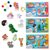 Toi-toys set gips gieten wild life met mal, verf en kwast - afbeelding 2