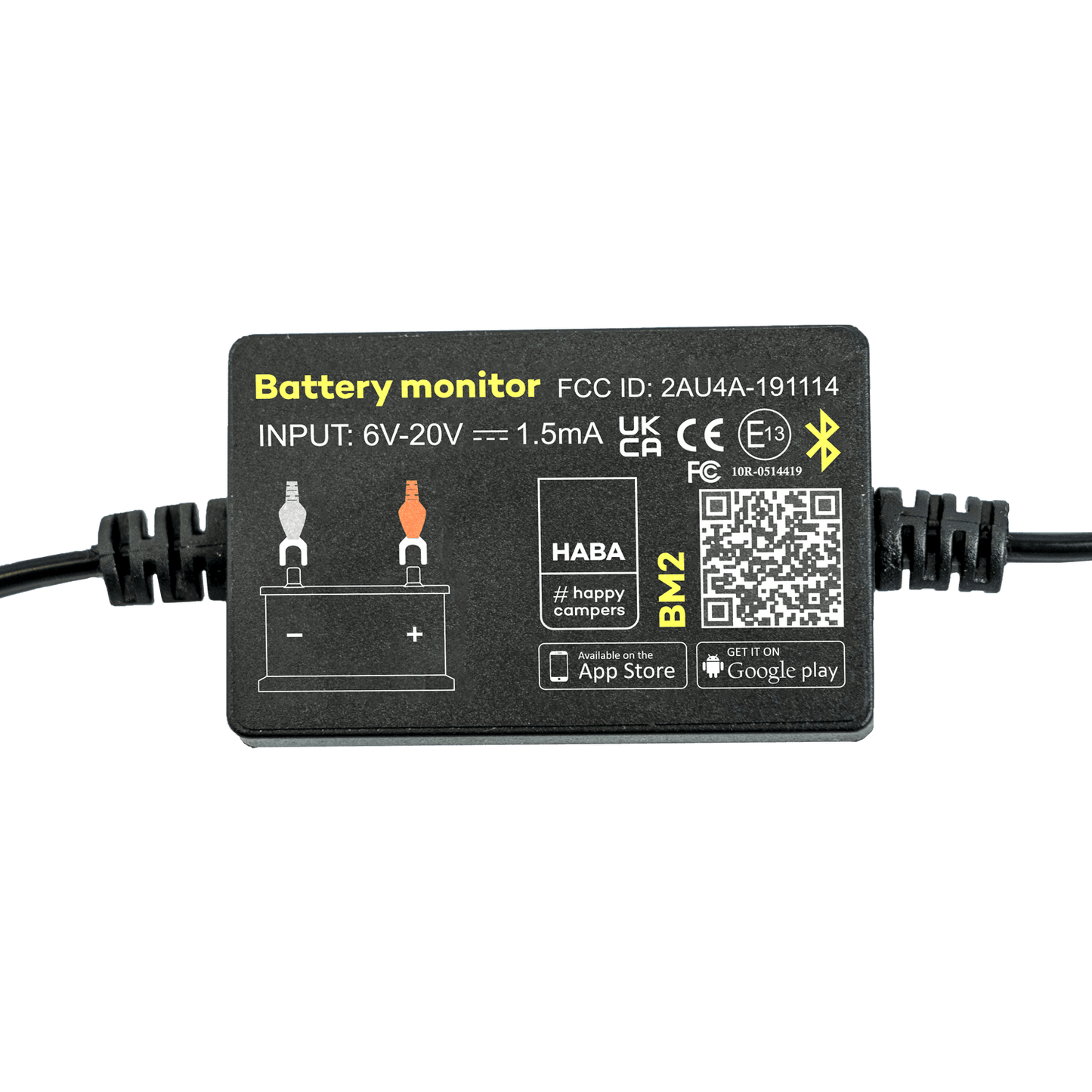 Battery monitor bluetooth accu capaciteit meter