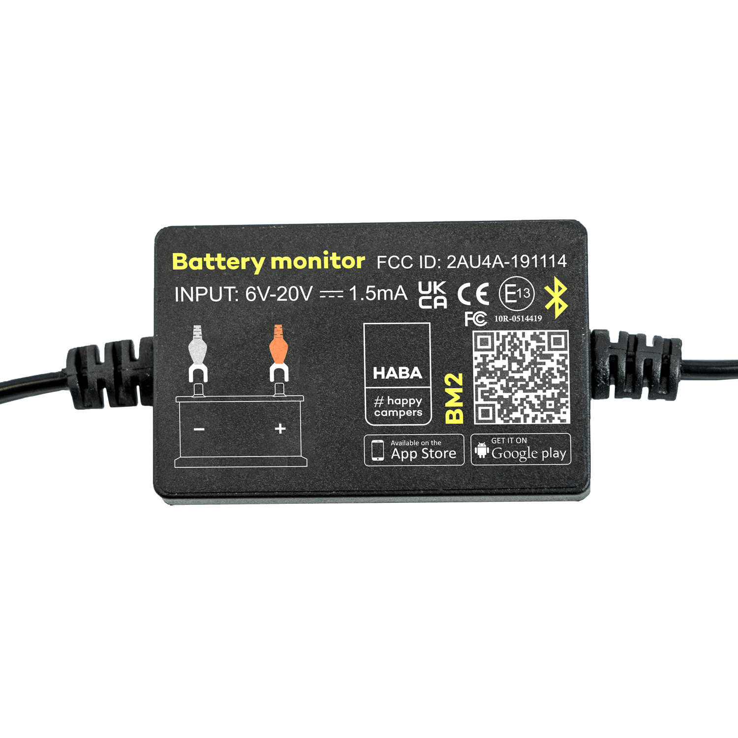 Battery monitor bluetooth accu capaciteit meter