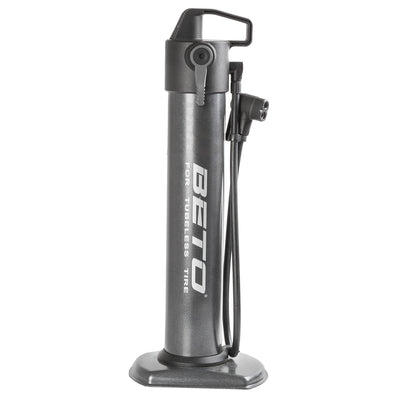 fietspomp universeel (av,dv,fv) 13 Bar staal grijs