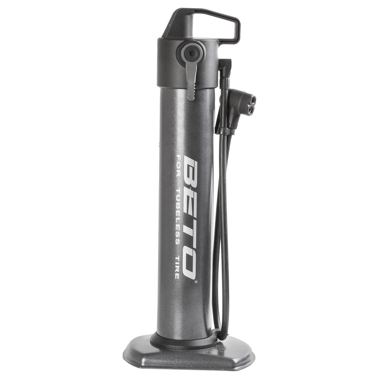 fietspomp universeel (av,dv,fv) 13 Bar staal grijs