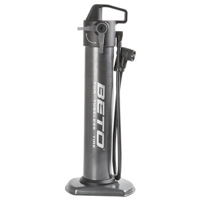 fietspomp universeel (av,dv,fv) 13 Bar staal grijs