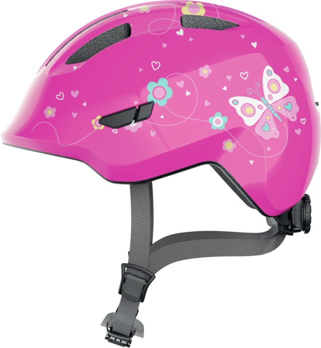 Abus helm Kind Smiley 3.0 rose butterfly S (45-50cm)