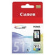 Inktcartridge canon cl-513 cyaan,magenta,geel