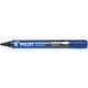 Permanent marker pilot 100 1mm ronde punt blauw