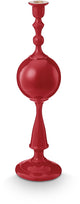 Pip studio - love birds sphere - kandelaar - aluminium - donkerrood - 44 cm