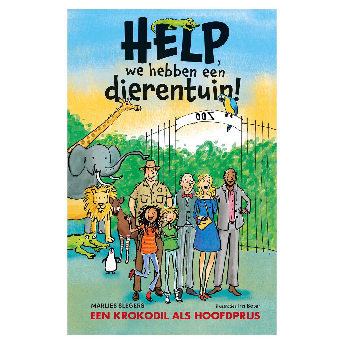 Uitgeverij kluitman help, we hebben een dierentuin! een krokodil als hoofdprijs