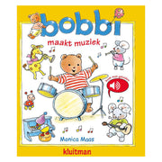 Uitgeverij kluitman geluidenboek bobbi maakt muziek - afbeelding 1