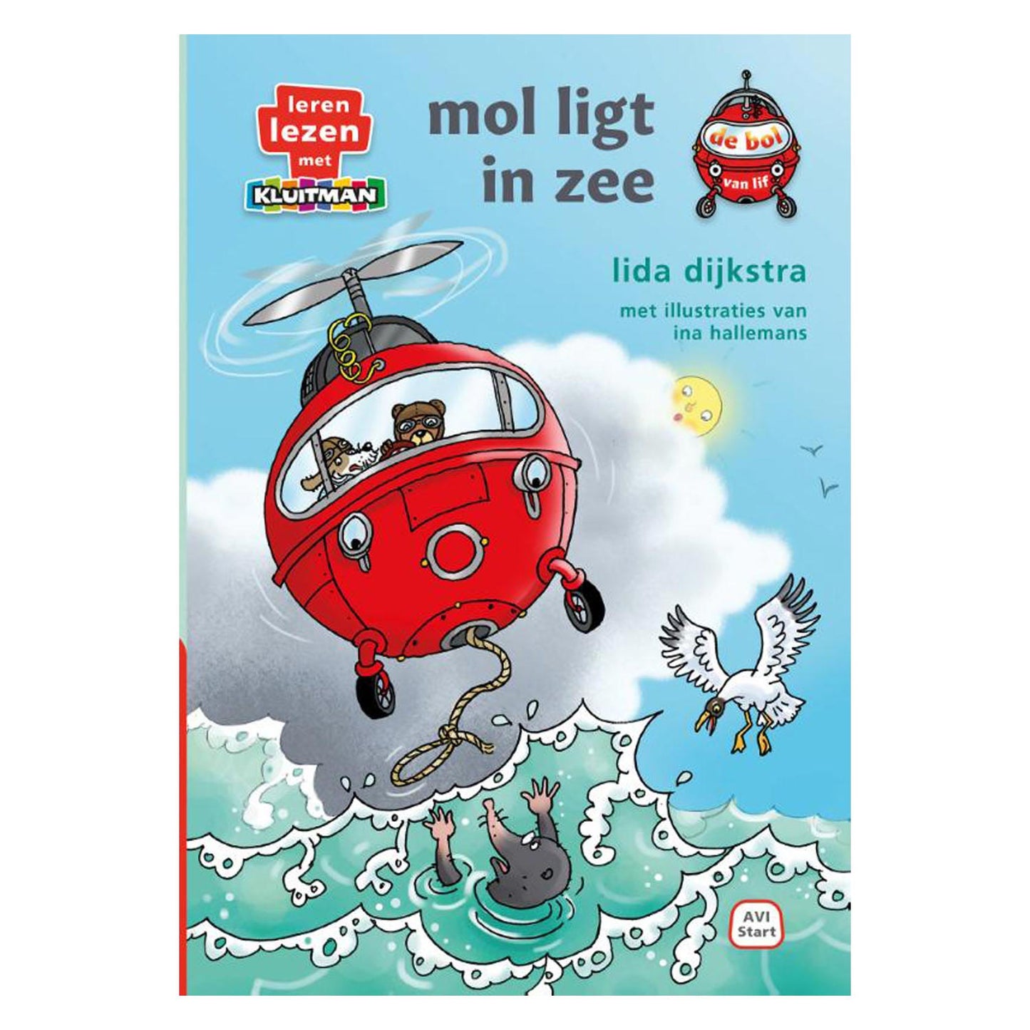 Uitgeverij kluitman mol ligt in zee - avi-start