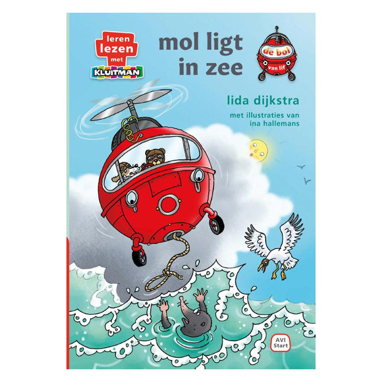 Uitgeverij kluitman mol ligt in zee - avi-start