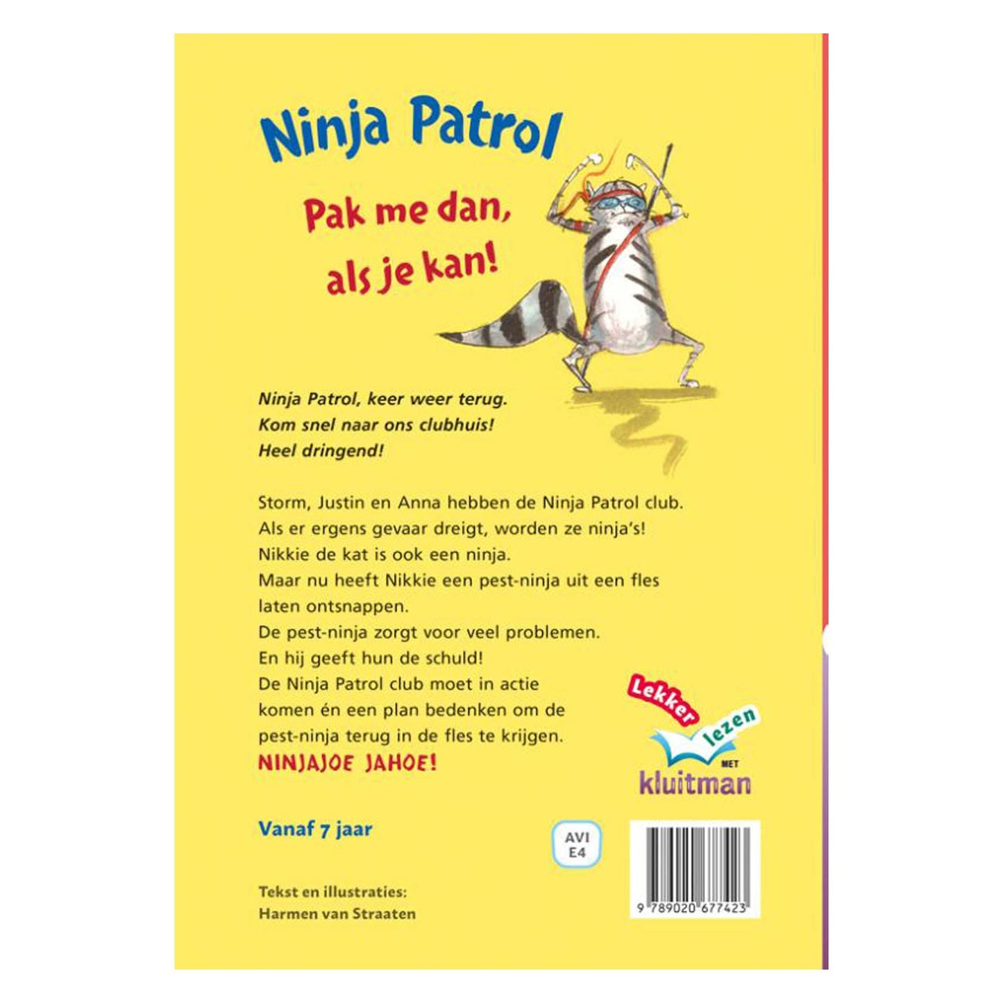 Uitgeverij Kluitman Ninja Patrol Pak me dan als je kan! AVI-E4