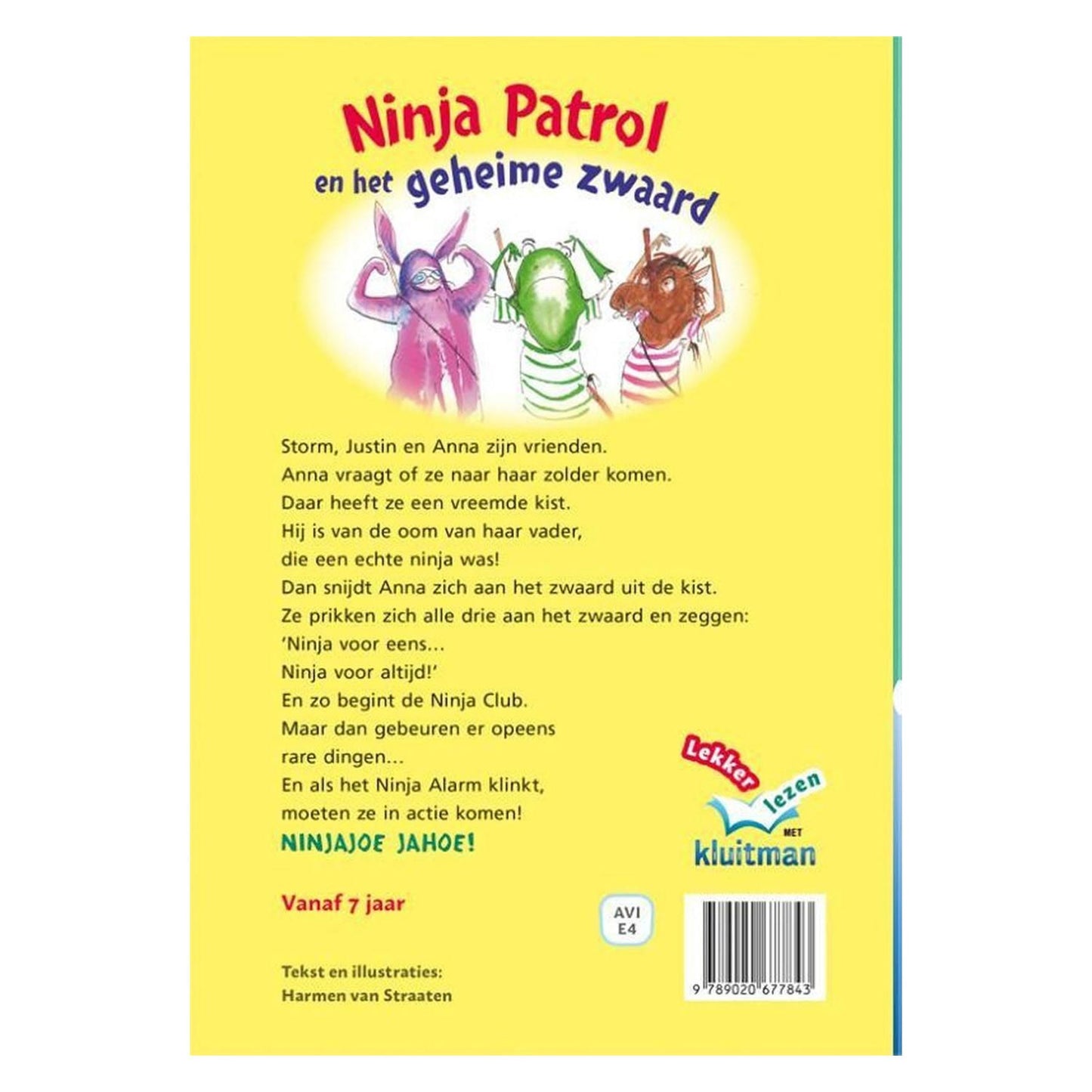 Kluitman ninja patrol en het geheime zwaard avi-e4