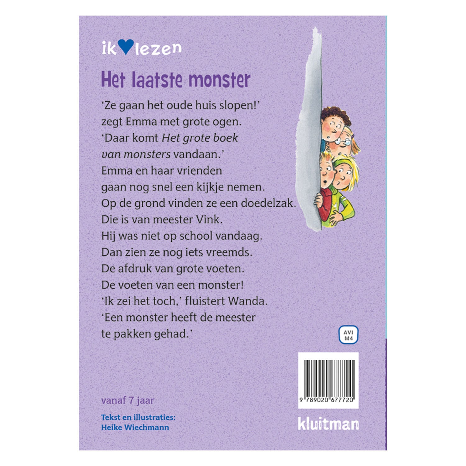 Uitgeverij Kluitman Het laatste monster AVI-M4
