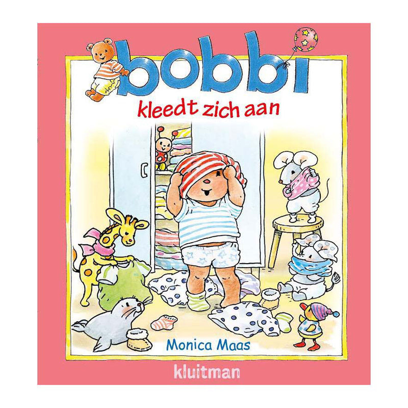 Uitgeverij kluitman bobbi kleedt zich aan