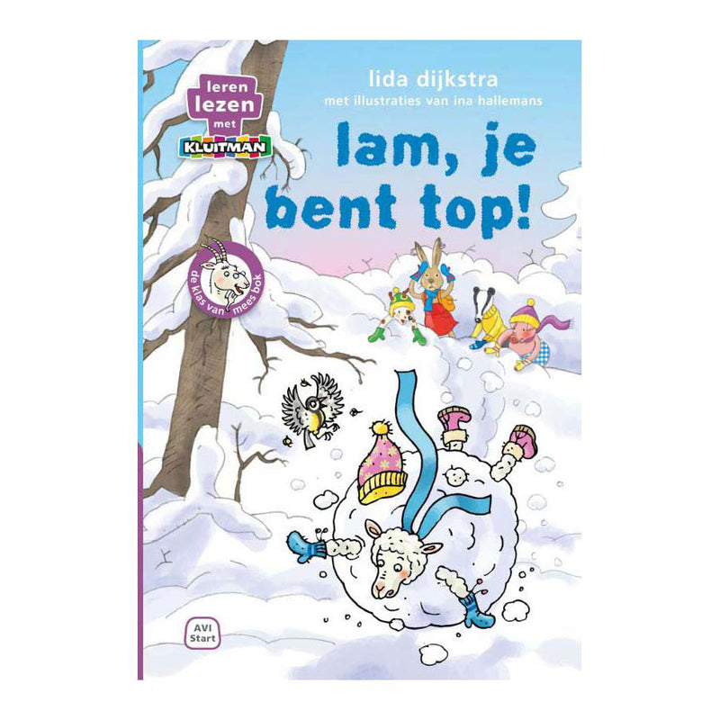 Uitgeverij kluitman de klas van mees bok - lam, je bent top! avi start