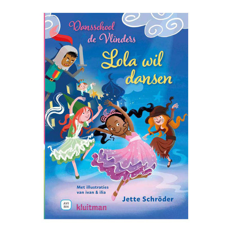 Uitgeverij kluitman dansschool de vlinders lola wil dansen avi m4