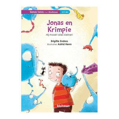 Uitgeverij kluitman jonas en krimpie avi m4