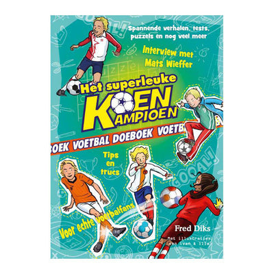 Uitgeverij kluitman het superleuke koen kampioen voetbal doeboek