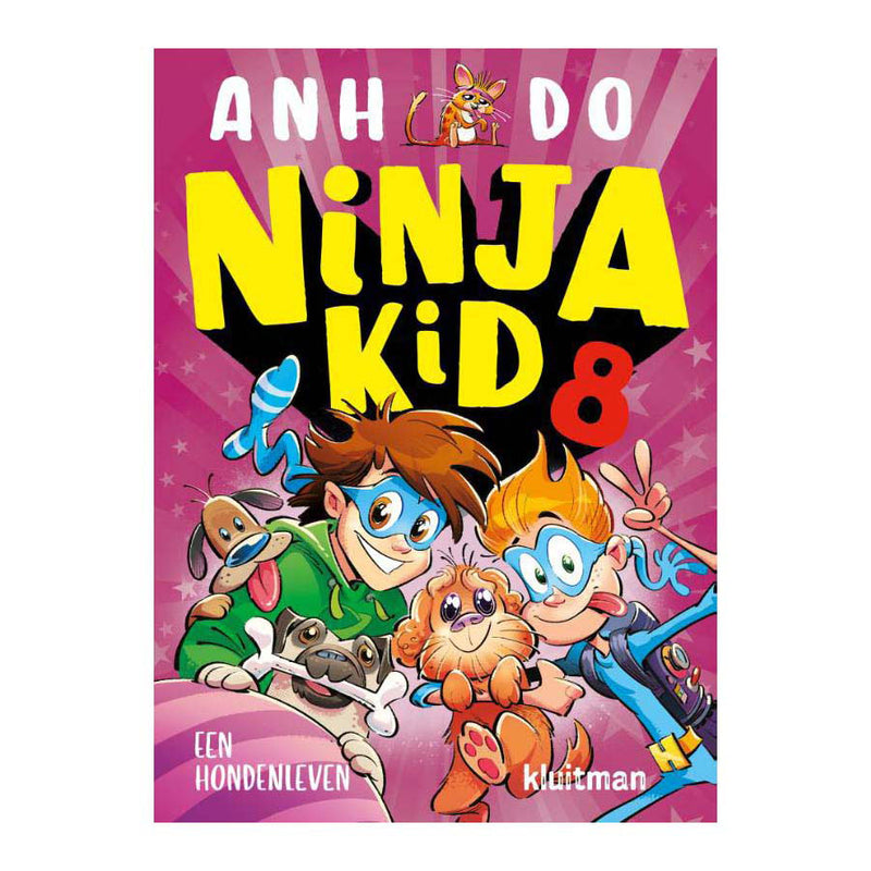 Uitgeverij kluitman ninja kid 8 een hondenleven